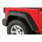 Bushwacker 17-17 F250/ 350 SUPER DUTY FENDER FLARES POCKET STYLE 2PC REAR BLACK 20106-02 - alternate 1